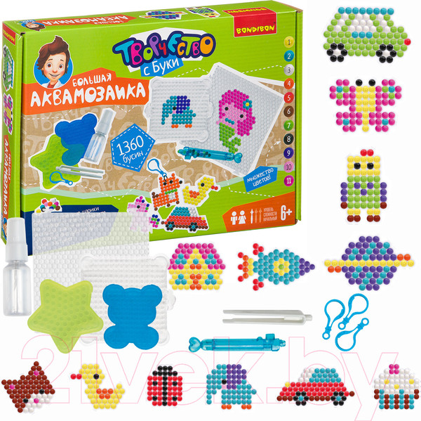 Изображение товара Развивающая игра Bondibon Большая Аквамозаика / ВВ3364