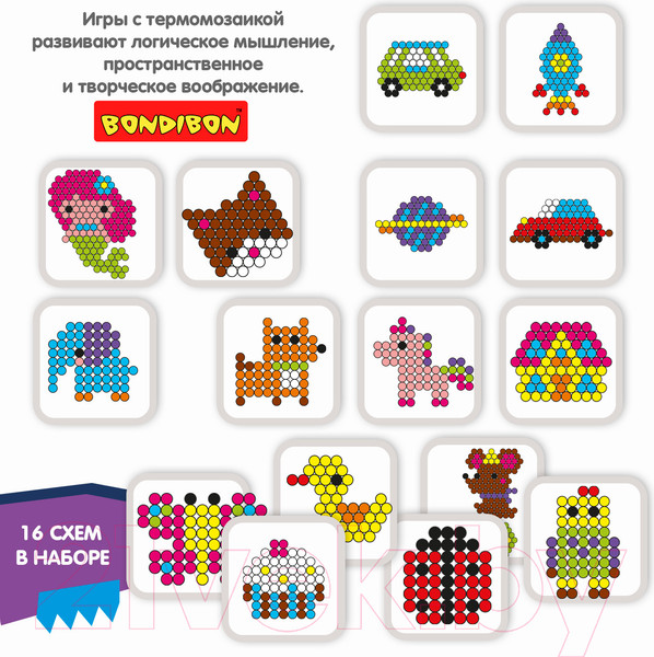 Изображение товара Развивающая игра Bondibon Большая Аквамозаика / ВВ3364