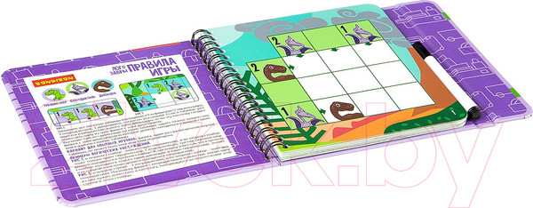 Изображение товара Развивающая книга Bondibon Логистическая игра. Логозавры / ВВ2099