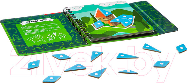 Изображение товара Развивающая книга Bondibon Головоломка замки и крепости / ВВ2739