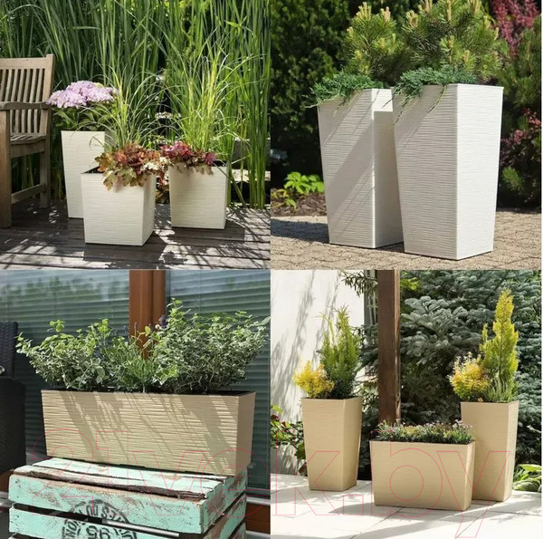 Изображение товара Кашпо Lamela Juka Dluto LA599-74 (кремовый)