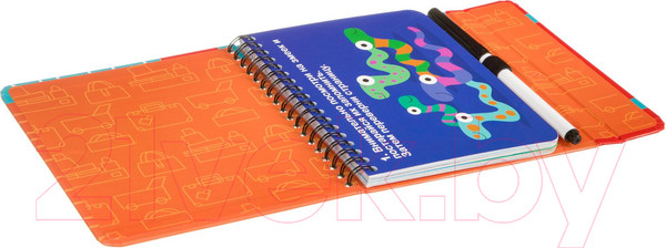 Изображение товара Развивающая книга Bondibon Задачи на внимание и память 6+ / ВВ3954