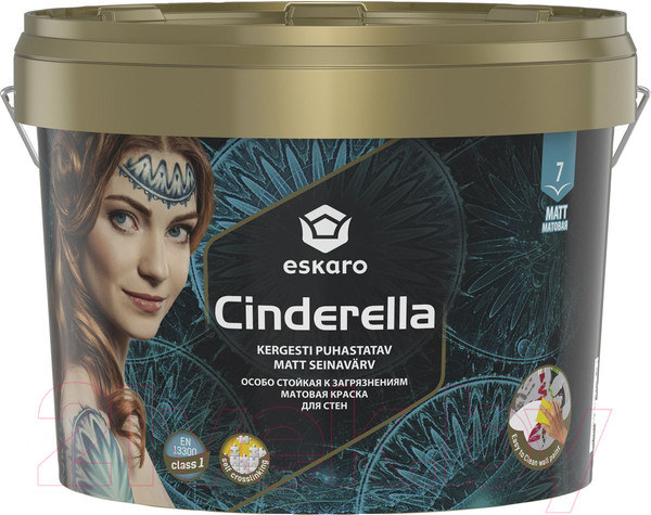 Изображение товара Краска Eskaro Cinderella Matt (9л)