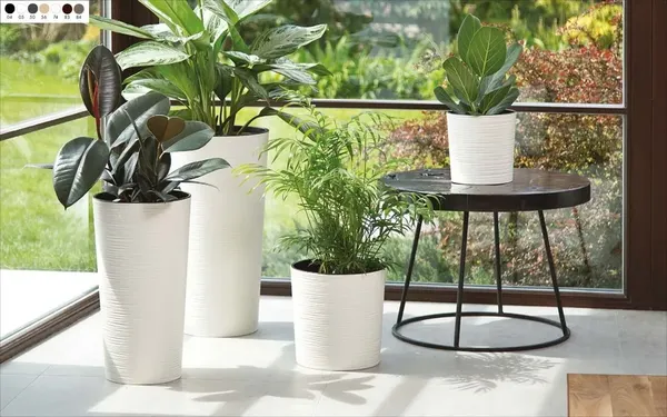 Изображение товара Кашпо Lamela Lilia Dluto LA727-05 (белый)