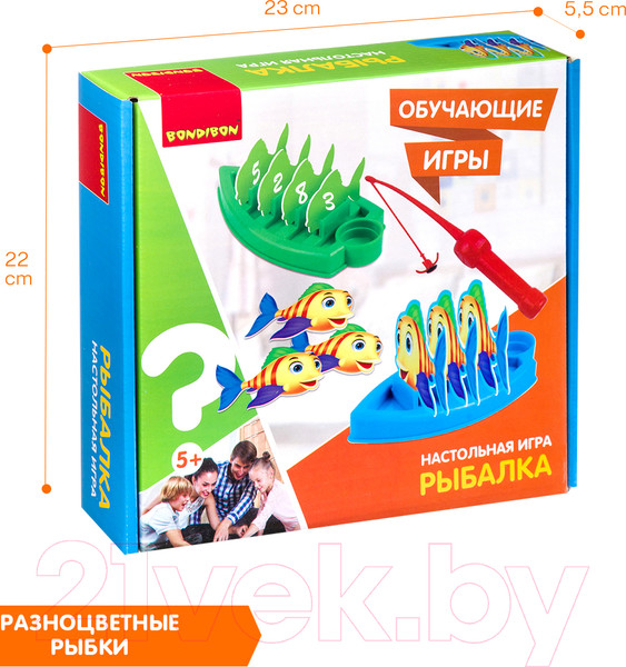 Изображение товара Развивающая игра Bondibon Рыбалка / ВВ3157