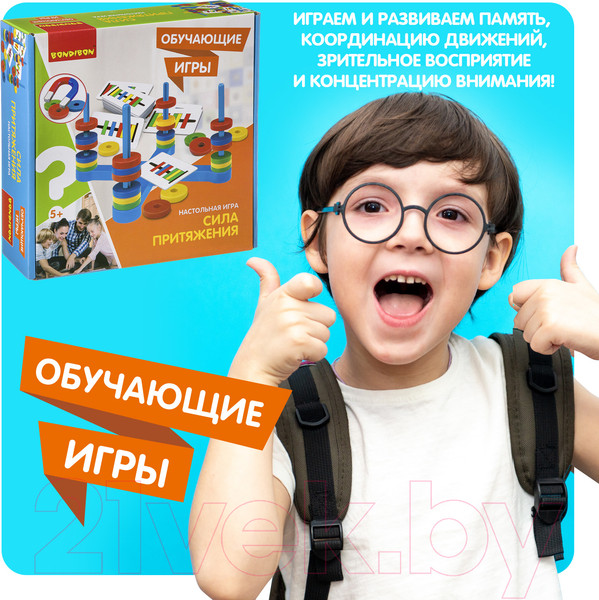 Изображение товара Развивающая игра Bondibon Сила притяжений / ВВ3450