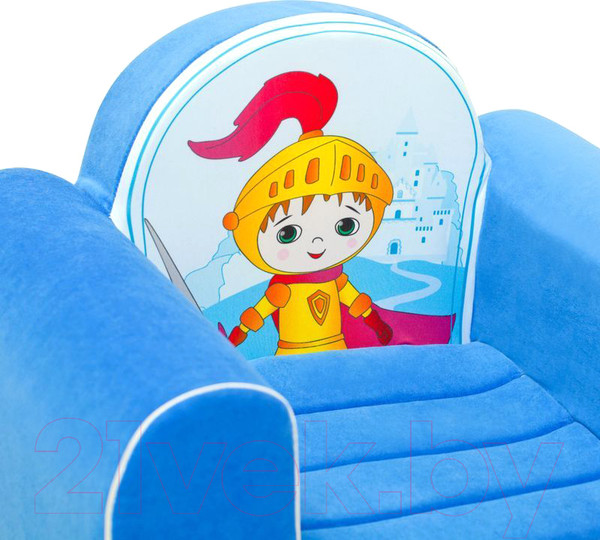 Изображение товара Кресло детское Paremo Рыцарь / PCR316-02 (голубой)