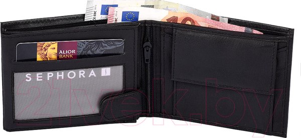 Изображение товара Портмоне Cedar Paul Rossi N992-GTN-RFID (черный)