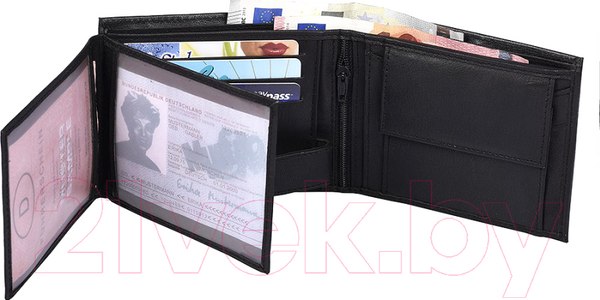 Изображение товара Портмоне Cedar Paul Rossi N992-GTN-RFID (черный)