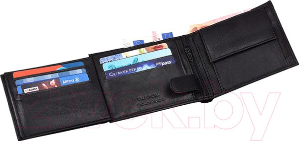 Изображение товара Портмоне Cedar Paul Rossi N992-GTN-RFID (черный)