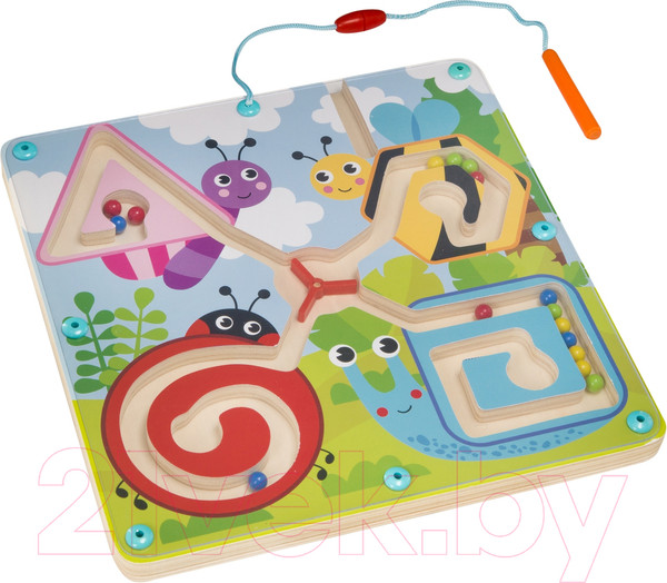 Изображение товара Развивающая игра Bondibon Лабиринт с магнитными шариками. Насекомые / ВВ4009