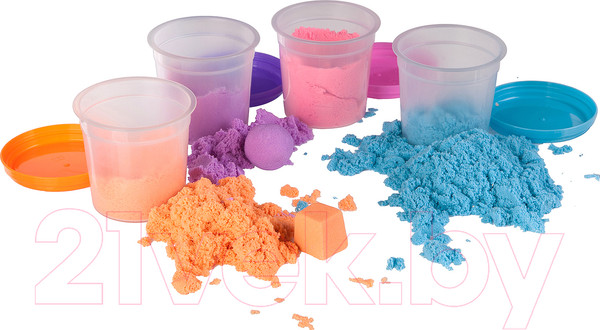 Изображение товара Кинетический песок Bondibon Марсианский песок / ВВ2729