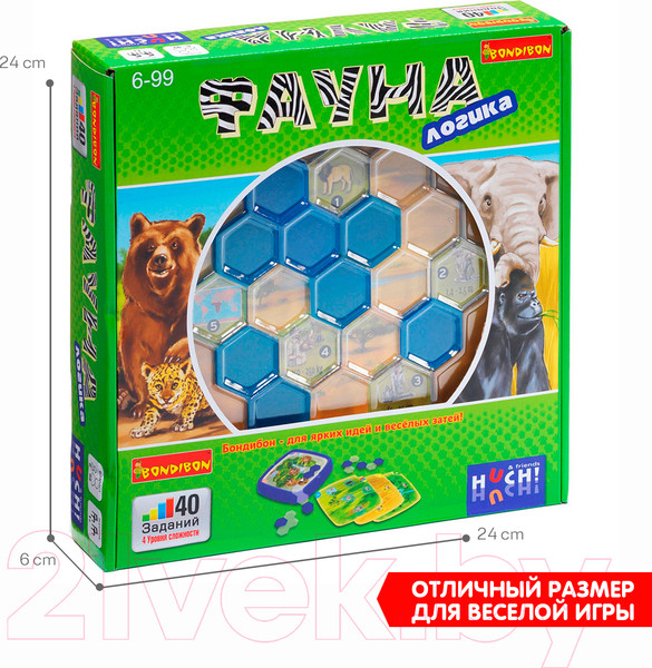 Изображение товара Настольная игра Bondibon Фауна / ВВ0959