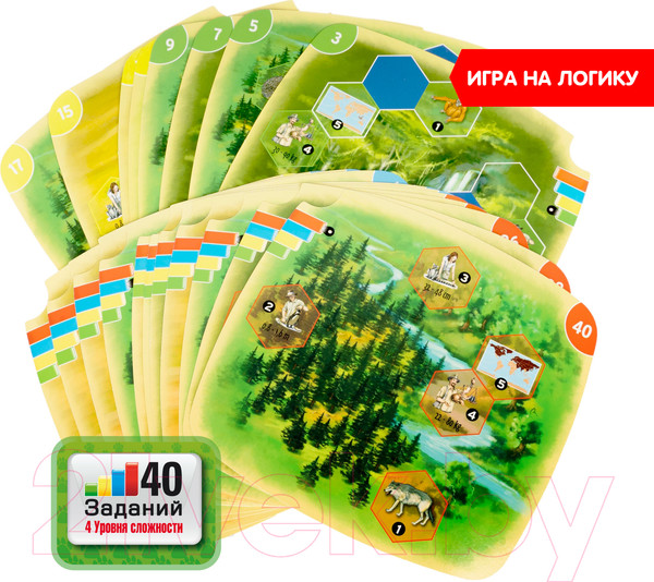 Изображение товара Настольная игра Bondibon Фауна / ВВ0959