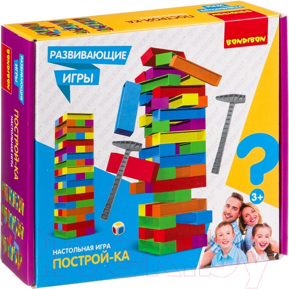 Изображение товара Настольная игра Bondibon Построй-ка / ВВ4152