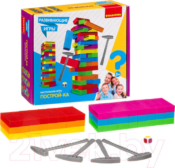 Изображение товара Настольная игра Bondibon Построй-ка / ВВ4152