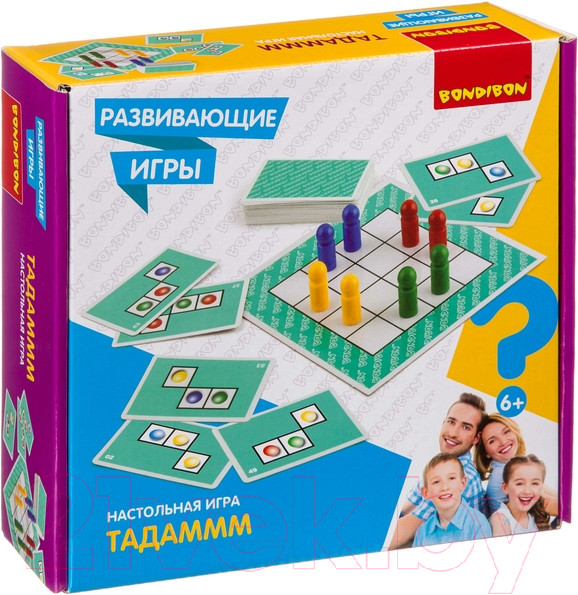 Изображение товара Развивающая игра Bondibon Тадаммм / ВВ4162