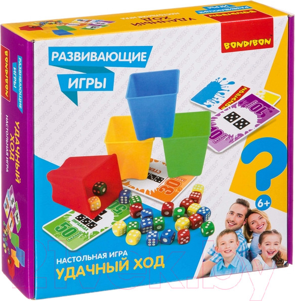 Изображение товара Развивающая игра Bondibon Удачный ход / ВВ4173