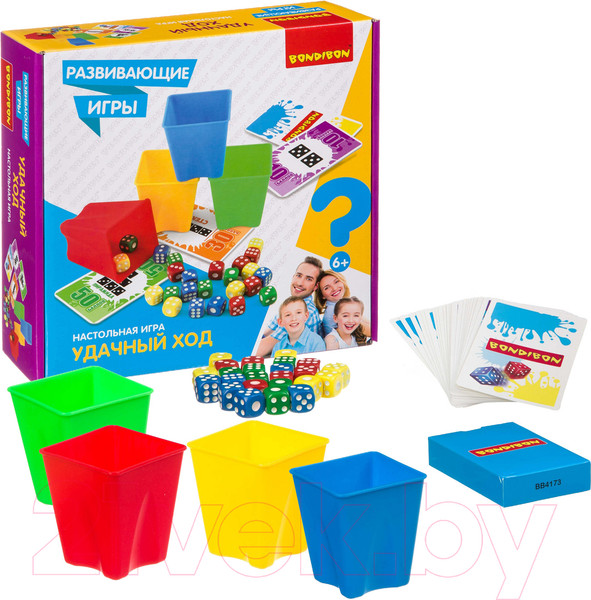 Изображение товара Развивающая игра Bondibon Удачный ход / ВВ4173