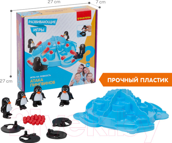 Изображение товара Развивающая игра Bondibon Атака пингвина / ВВ4174