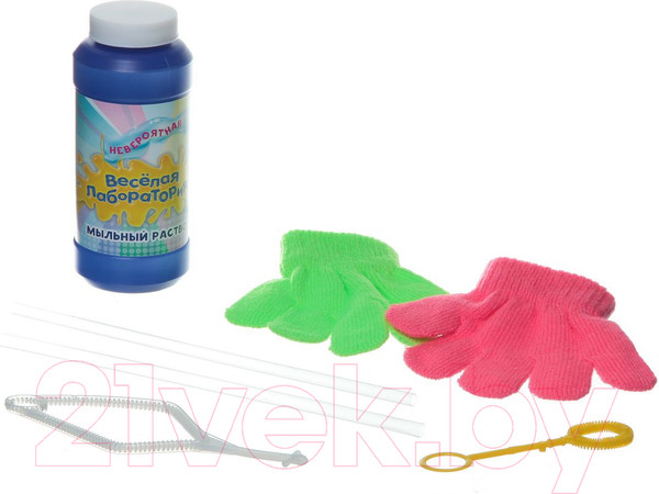 Изображение товара Набор для опытов Bondibon Французские опыты. Веселая лаборатория / ВВ1320