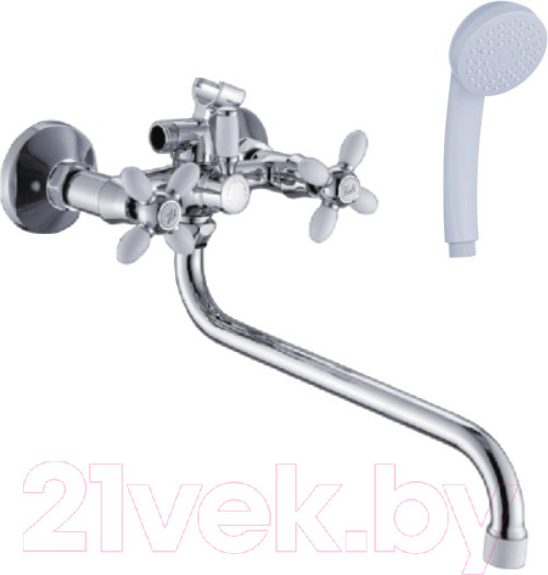 Изображение товара Смеситель Эверест 1/2 B22-071A (белый)