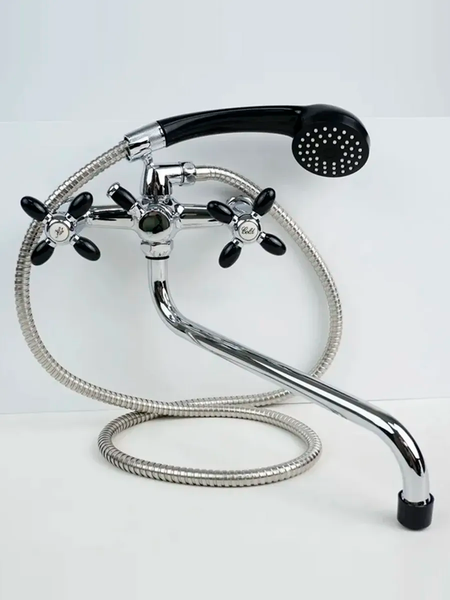 Изображение товара Смеситель Эверест 1/2 B22-071F (черный)