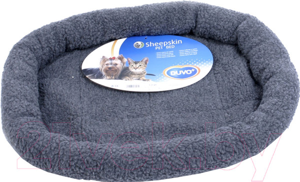 Изображение товара Лежанка для животных Duvo Plus Sheepskin / 711/112/DV (серый)