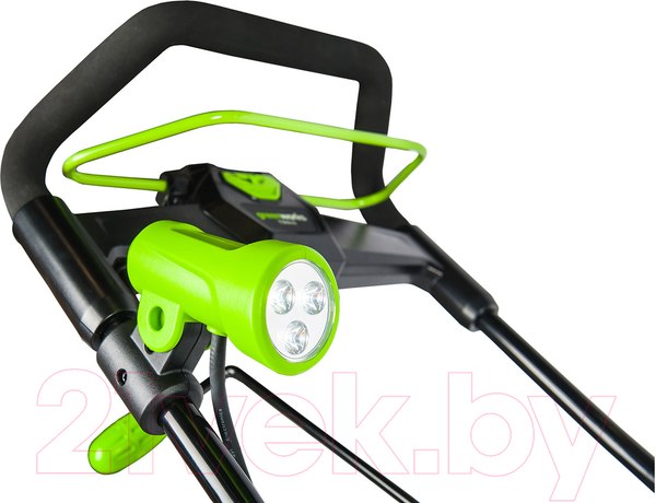 Изображение товара Снегоуборщик аккумуляторный Greenworks GD40ST 40V / 2600007 (без АКБ и ЗУ)