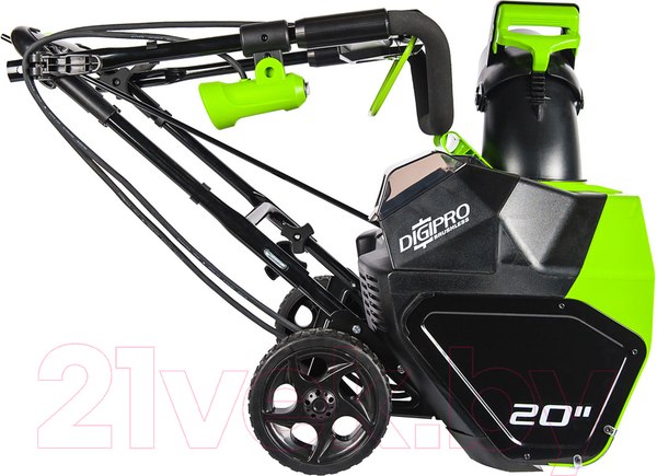 Изображение товара Снегоуборщик аккумуляторный Greenworks GD40ST 40V / 2600007 (без АКБ и ЗУ)