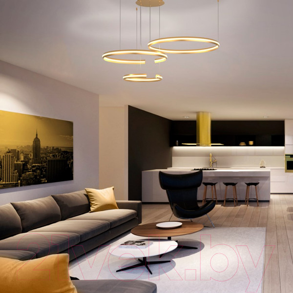 Изображение товара Люстра Евросвет 90180/3 (золото)