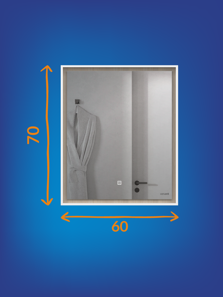 Изображение товара Зеркало Cersanit Louna 60 / SP-LU-LOU60-Os