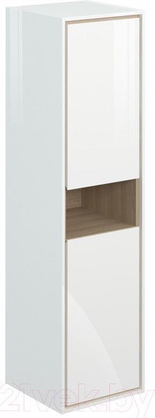 Изображение товара Шкаф-полупенал для ванной Cersanit Louna / SP-SL-LOU/Wh