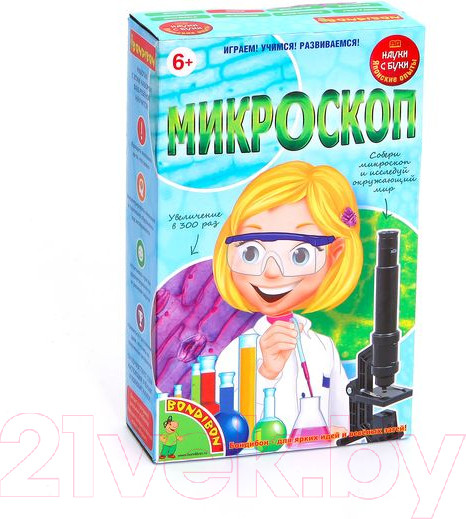 Изображение товара Микроскоп оптический Bondibon Японские опыты. Микроскоп / ВВ1165