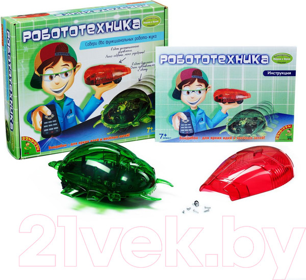 Изображение товара Научная игра Bondibon Французские опыты. Робототехника / ВВ0992