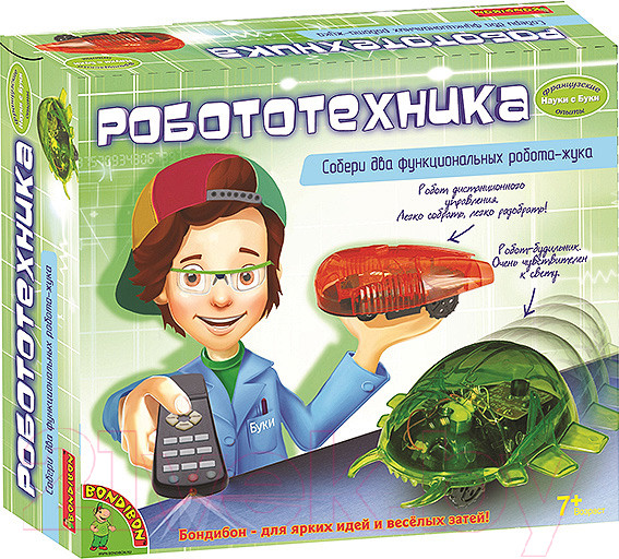 Изображение товара Научная игра Bondibon Французские опыты. Робототехника / ВВ0992
