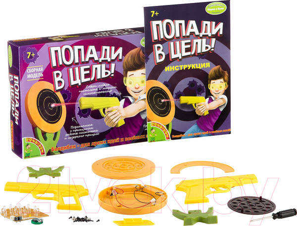 Изображение товара Научная игра Bondibon Французские опыты. Попади в цель! / ВВ2108