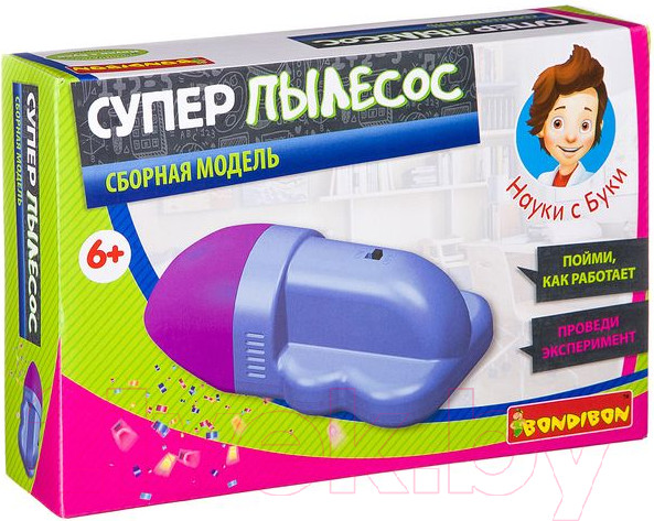 Изображение товара Научная игра Bondibon Французские опыты. Супер пылесос / ВВ2583
