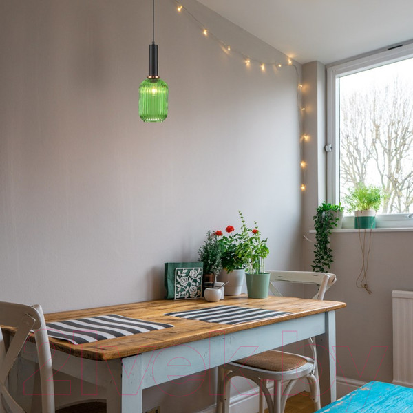 Изображение товара Потолочный светильник Евросвет Bravo 50181/1 (зеленый)