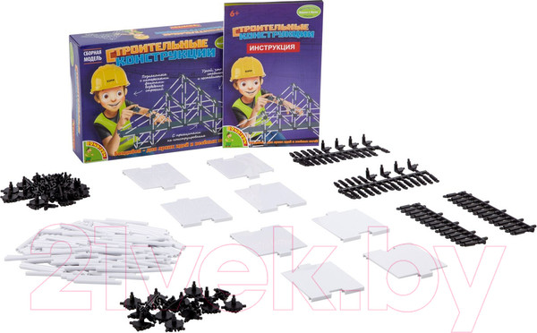 Изображение товара Научная игра Bondibon Французские опыты. Строительные конструкции / ВВ3555