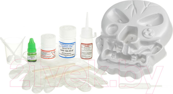 Изображение товара Набор для опытов Bondibon Французские опыты. Остров черепов / ВВ1651