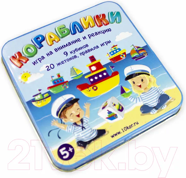 Изображение товара Настольная игра Десятое королевство Кораблики / 3550
