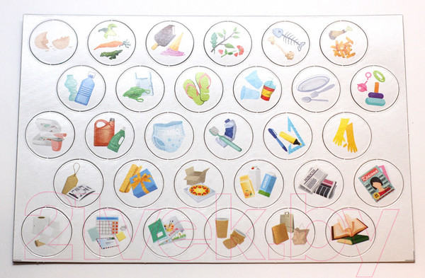 Изображение товара Настольная игра Десятое королевство Учимся сортировать мусор / 03935