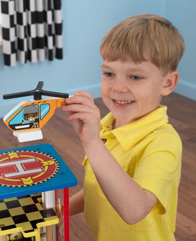 Изображение товара Паркинг игрушечный KidKraft Гонки мега спуск / 63267-KE