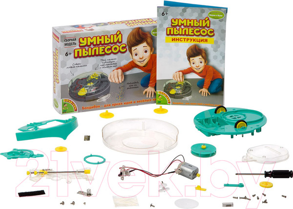 Изображение товара Научная игра Bondibon Французские опыты. Умный пылесос / ВВ3189