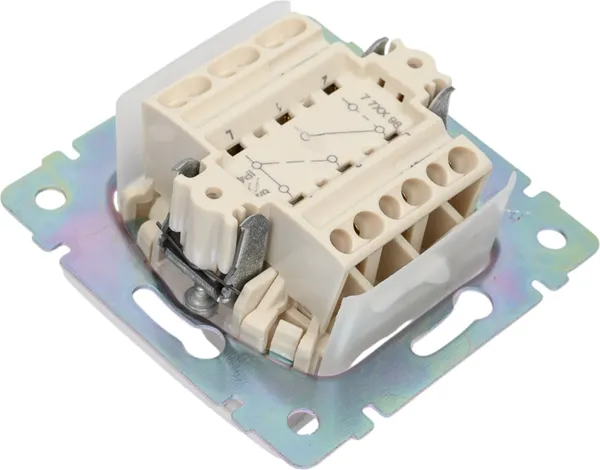 Изображение товара Выключатель Legrand Valena 770098 (белый/зеленый)