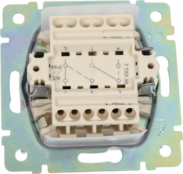 Изображение товара Выключатель Legrand Valena 770098 (белый/зеленый)
