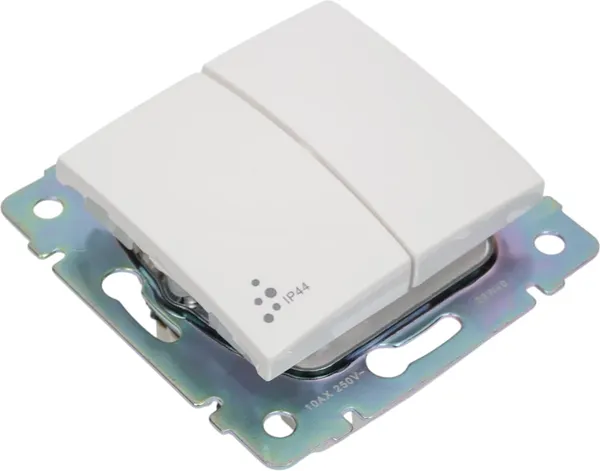 Изображение товара Выключатель Legrand Valena 770098 (белый/зеленый)