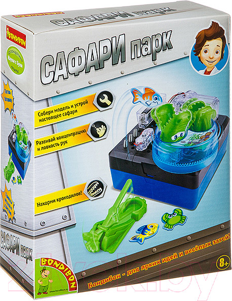 Изображение товара Научная игра Bondibon Французские опыты. Сафари парк / ВВ2875