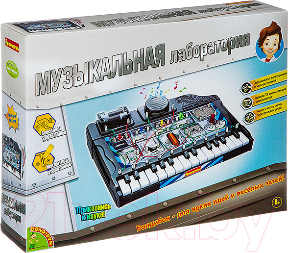 Изображение товара Научная игра Bondibon Французские опыты. Музыкальная лаборатория / ВВ2882